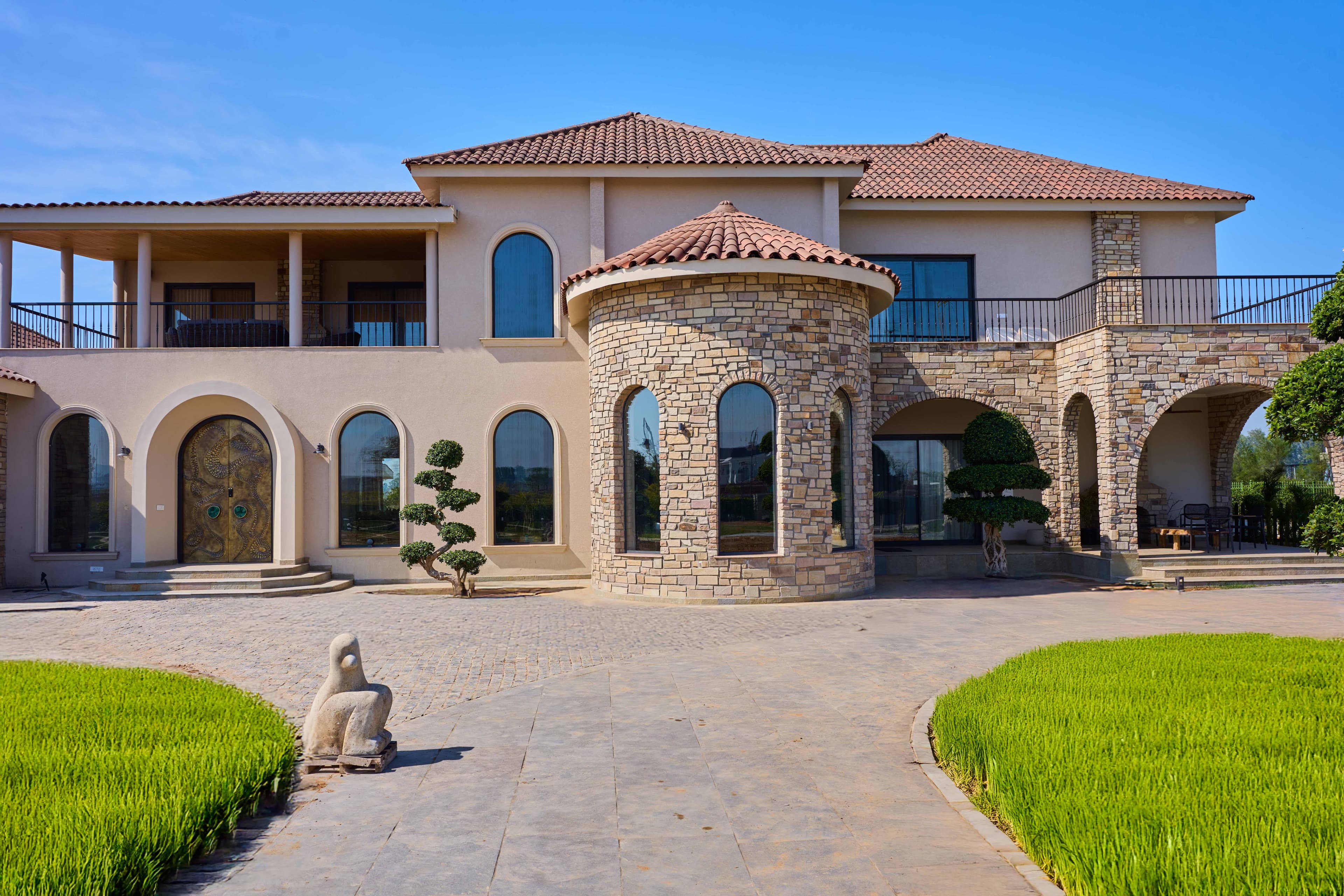 DPExclusive: Inside Villa Collagio, 
A Sculptural 15,000 Sq. Ft Tuscan-Style Home In Chandigarh